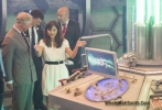 Doctor Who Visite royale sur le plateau de DW  